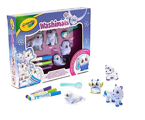 CRAYOLA - Washimals Arctic Adventure- Aktivitätsset, zum Bemalen und Baden der Tierbabys, Spiel und Geschenk für Kinder, ab 3 Jahren, 74-7514 CRAYOLA - Washimals Arctic Adventure- Aktivitätsset, zum Bemalen und Baden der Tierbabys, Spiel und Geschenk für Kinder, ab 3 Jahren, 74-7514 von CRAYOLA