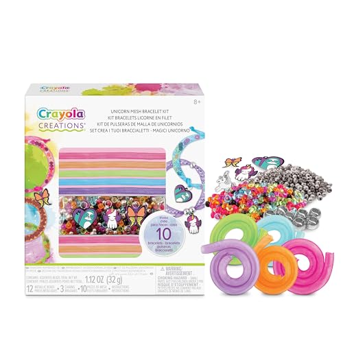 Crayola Creations - Gestalte Deine Eigenen Unicorn Magic Armbänder und Verbreite Freundlichkeit, Kreative Beschäftigung und Geschenk für Mädchen, ab 8 Jahren von CRAYOLA
