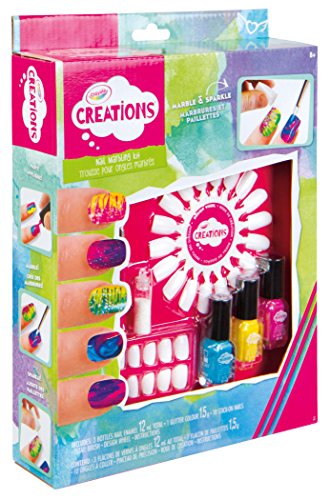 Vivid Phantasie Nail Marmorierung Kit (Mehrfarbig) von CRAYOLA