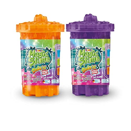 Craze Magic Slime Shake it XXL | 2er DIY Slime Kit 2000 ml Schleim Kinder Schleim Selber Machen Set, mit Glitzer von CRAZE