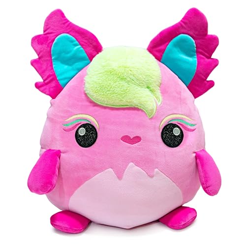 CRAZE 58121 Big Funkxy Squishpets Plush Funxy, rosa von CRAZE