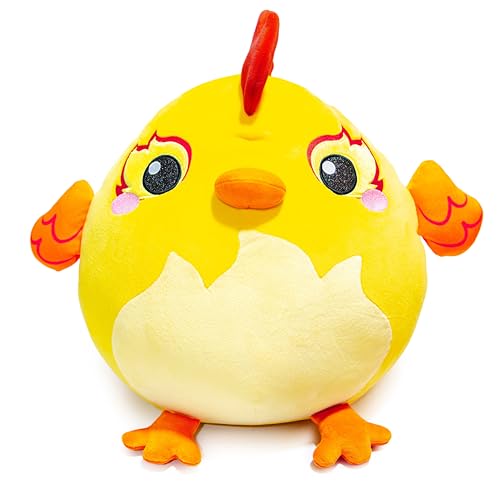 CRAZE 58152 Big Squishpets Plush Flammy, gelb von CRAZE