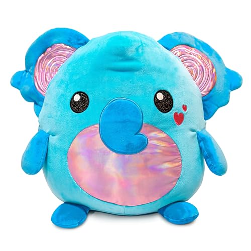 SquishPets - Elefant Kuscheltier Big Marley, Plüschtier 30 cm zum Kuscheln und Spielen von SquishPets