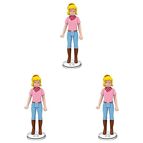 CRAZE BIBI und Tina Figuren STEHENDE BIBI Bibi Blocksberg Spielzeug zum Sammeln und Spielen beweglich mit Sitzfunktion Pony Bauernhof Spiele ab 3 Jahre 29923, 3er Pack von CRAZE