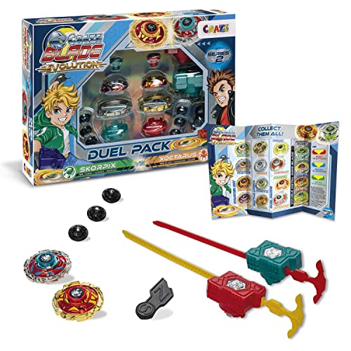 Craze Blade Kampfkreisel - Skorpix Xoctarus Evolution, Metall Kreisel für Kinder, Blade Spielzeug 35993 von CRAZE