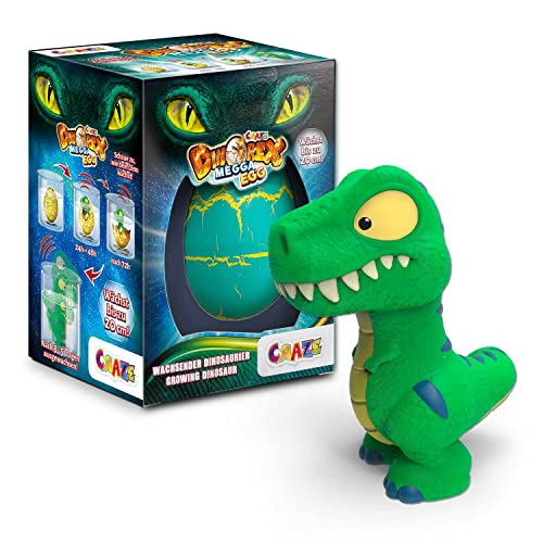 Craze Magic Growing Egg Dinoei Dino Eier die im Wasser Schlüpfen Cracking Egg Dinosaurier Ei zum ins Wasser Legen XXL, 41895 Craze Magic Growing Egg Dinoei Dino Eier die im Wasser Schlüpfen Cracking Egg Dinosaurier Ei zum ins Wasser Legen XXL, 41895 von CRAZE