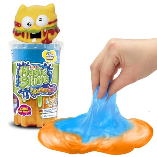 CRAZE Magic Slime YUMMIES | Schleim Kinder in Neonfarben Farbmischungen mit verschiedenen Saugcharakteren - Slime Set in 85 ml Dose, buntes Kinderschleim rückstandsfrei CRAZE Magic Slime YUMMIES | Schleim Kinder in Neonfarben Farbmischungen mit verschiedenen Saugcharakteren - Slime Set in 85 ml Dose, buntes Kinderschleim rückstandsfrei von CRAZE
