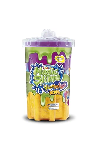CRAZE Magic Slime YUMMIES XXL | Schleim Kinder in Neonfarben Farbmischungen mit verschiedenen Saugcharakteren - Slime Set in 600 ml Dose, buntes Kinderschleim rückstandsfrei CRAZE Magic Slime YUMMIES XXL | Schleim Kinder in Neonfarben Farbmischungen mit verschiedenen Saugcharakteren - Slime Set in 600 ml Dose, buntes Kinderschleim rückstandsfrei von CRAZE