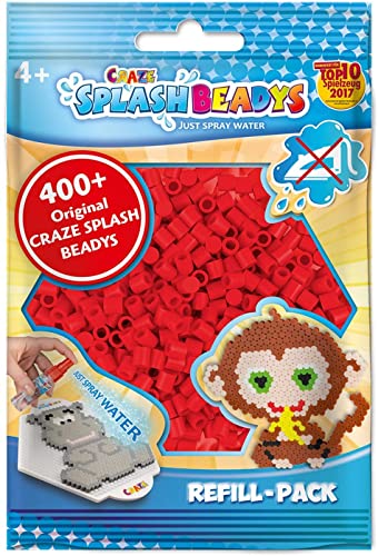 CRAZE SPLASH BEADYS Refill-Set Ersatzperlen rot red Wasserperlen Nachfüllset Bügelperlen ohne Bügeln 11638 CRAZE SPLASH BEADYS Refill-Set Ersatzperlen rot red Wasserperlen Nachfüllset Bügelperlen ohne Bügeln 11638 von CRAZE