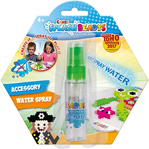 CRAZE SPLASH BEADYS Wassersprüher Water Spray für Bügelperlen Bastelperlen Zubehör, bunt 10594 von CRAZE