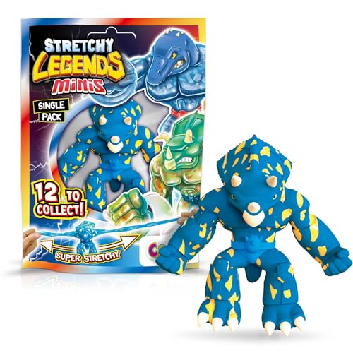 STRETCHY LEGENDS Minis - Elastische Actionfiguren für Kinder, Klebrige & Dehnbare Superhelden Figuren zu Sammeln von STRETCHY LEGENDS