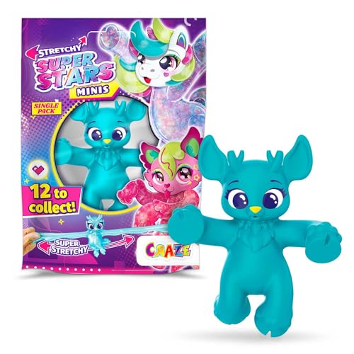STRETCHY SUPERSTARS Minis - Elastische Actionfiguren für Kinder, Klebrige & Dehnbare Superhelden Figuren zu Sammeln STRETCHY SUPERSTARS Minis - Elastische Actionfiguren für Kinder, Klebrige & Dehnbare Superhelden Figuren zu Sammeln von STRETCHY SUPERSTARS