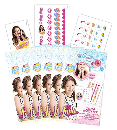 Craze Kinder Mädchen Disney Soy Luna 56494 Tattoo Beauty Set, Sortiert, bunt von CRAZE