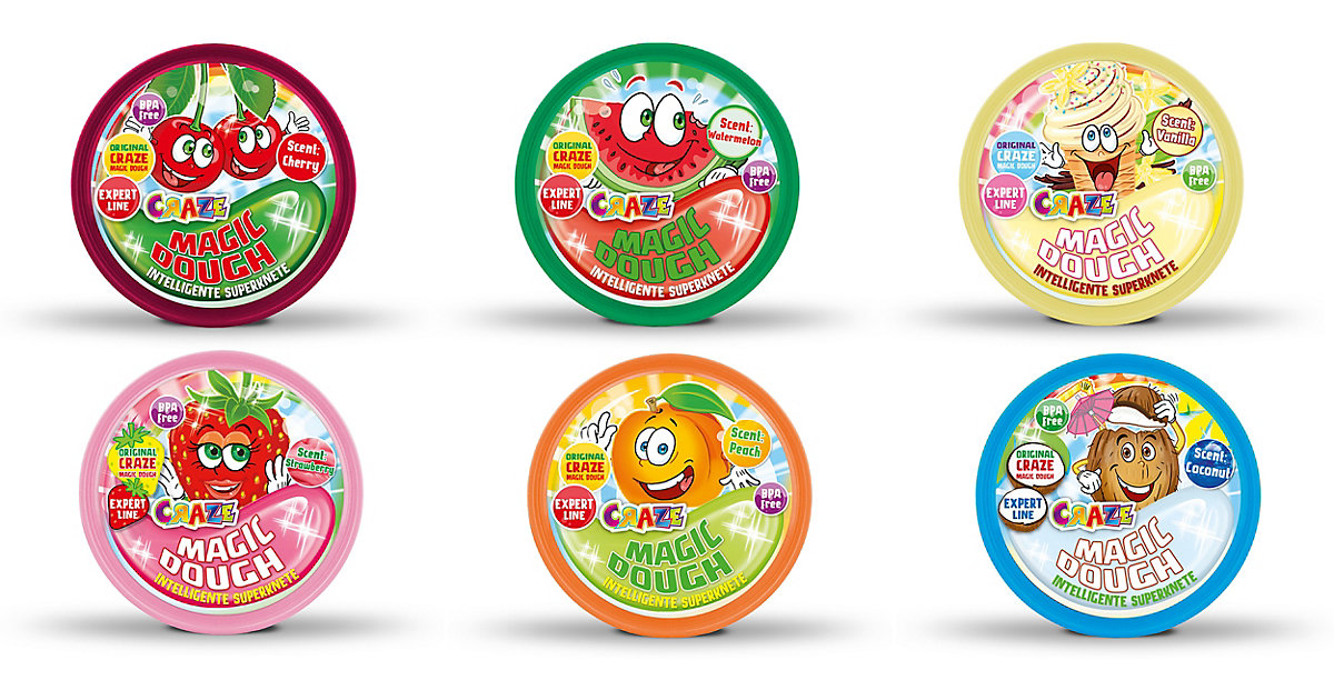 MAGIC DOUGH Expert - Fantastic Fruits, 70 g, 1 Stück MAGIC DOUGH Expert - Fantastic Fruits, 70 g, 1 Stück von CRAZE