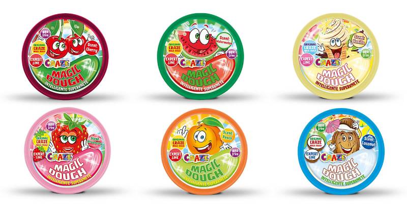 MAGIC DOUGH Expert - Fantastic Fruits, 70 g, 1 Stück von CRAZE