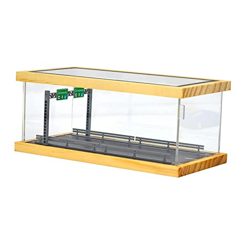 1/64 Diorama Parkplatz Szene Modell Acryl Vitrine Landschaft Dekor Stil B von CRDARAAV
