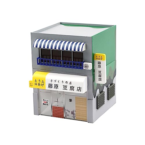 1/64 Tofu Shop Diorama Modell S Gauge Desktop Collection Stadtbild Dekoration von CRDARAAV