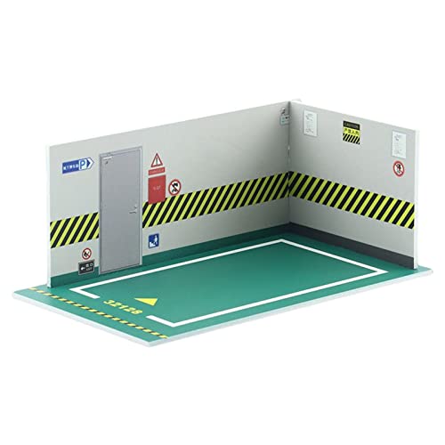 1:32 Parkplatz Modellauto Druckguss Garage für Diorama Sammlung Hintergrund 32128 Grün Typ 32128 1:32 Parkplatz Modellauto Druckguss Garage für Diorama Sammlung Hintergrund 32128 Grün Typ 32128 von CRDARAAV