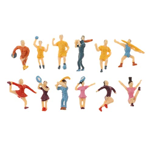 12 x Miniatur-Diorama-Figuren aus dem 1/100. Jahrhundert, Actionfigur, Modell-Display, 1/100, 12 Stück von CRDARAAV