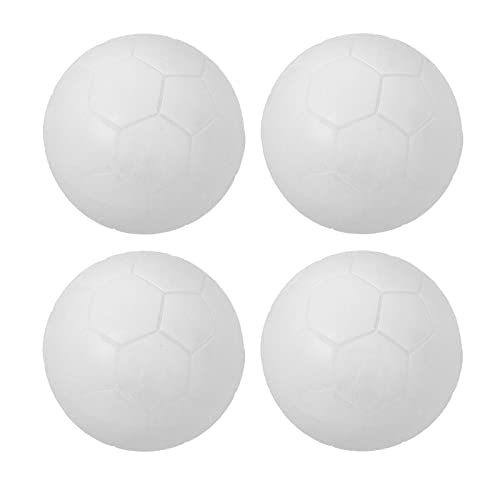 4 x weiße Mini-Ersatzbälle, Tischfußball, 36 mm Kickermaschine von CRDARAAV