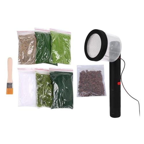 9 x statische Grasapplikatoren, DIY-Projekt-Kits, elektrostatische Beflockungsmaschine, F-Stil F 9 x statische Grasapplikatoren, DIY-Projekt-Kits, elektrostatische Beflockungsmaschine, F-Stil F von CRDARAAV