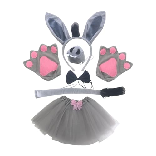 CRDARAAV Esel-Kostüm-Set, Cosplay-Haarreifen für Partys, Festivals, Verkleidungen CRDARAAV Esel-Kostüm-Set, Cosplay-Haarreifen für Partys, Festivals, Verkleidungen von CRDARAAV
