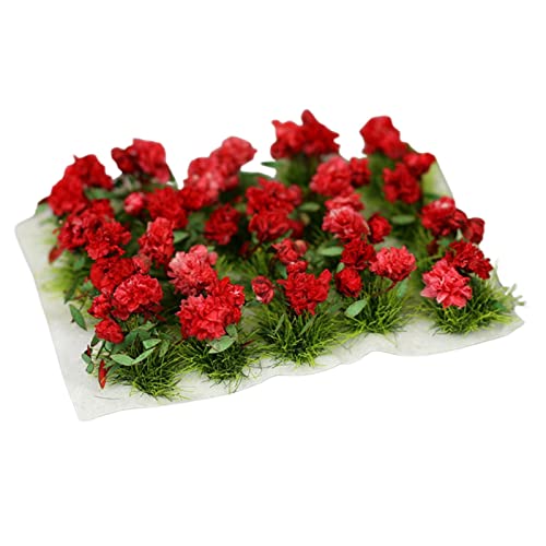 DIY Flower Cluster Modell Eisenbahn Architektur Gras Layout Rose von CRDARAAV