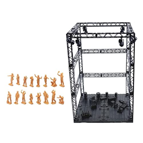 DIY Garage Frontline Basisszene mit 16 Figuren Modell Style3 von CRDARAAV