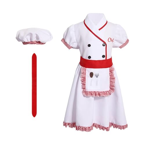 Koch Kostüm für Kinder, Koch, Rollenspiel, Kostüm für Show, Bühne, Aufführung, Geschenk, Größe M Koch Kostüm für Kinder, Koch, Rollenspiel, Kostüm für Show, Bühne, Aufführung, Geschenk, Größe M von CRDARAAV