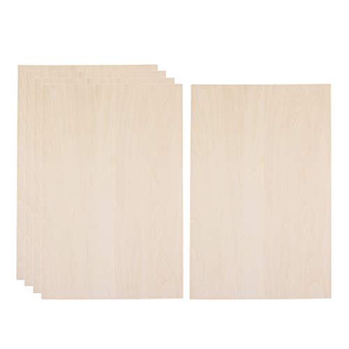 Lindenholzplatten, 2 mm dick, RC-Flugzeugmodell, DIY-Bastelsets, 200 x 200 mm, 10 Stück, 200 x 200 mm von CRDARAAV