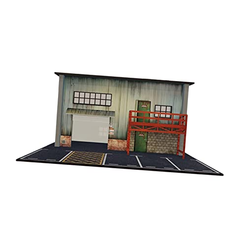 Maßstab 1:64 Auto Garage Diorama Sammlung Geschenke Sand Tisch Büro Dekoration von CRDARAAV
