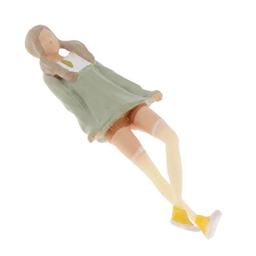 Mini Painted Model People Figures1:64 S Scale Model Train Park Street Green von CRDARAAV