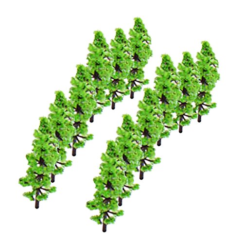 Modell-Tannenbaum-Zug-Set, Kunststoffstämme, Landschaft, Landschaft, N Z, 100 Stück Modell-Tannenbaum-Zug-Set, Kunststoffstämme, Landschaft, Landschaft, N Z, 100 Stück von CRDARAAV