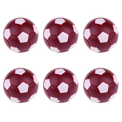 Tischfußball, 36 mm, Kunststoff, Dunkelrot Tischfußball, 36 mm, Kunststoff, Dunkelrot von CRDARAAV