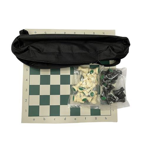 Tragbares Schachset mit Aufbewahrungstasche, leichtes Schachset für Reisen, Outdoor, S Tragbares Schachset mit Aufbewahrungstasche, leichtes Schachset für Reisen, Outdoor, S von CRDARAAV