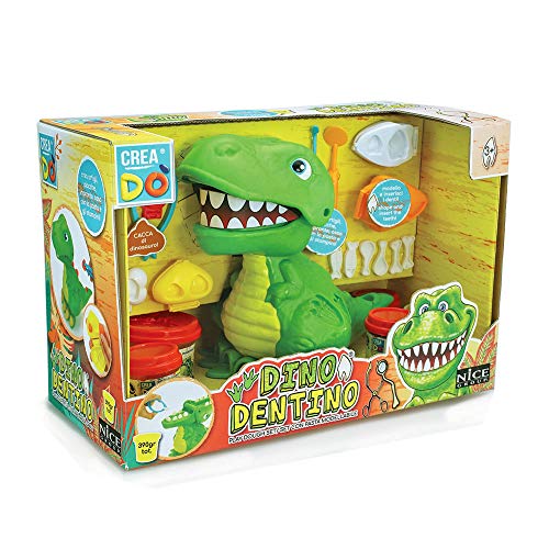 CREADO'-Dino Dentino-Set mit Modelliermasse, Spielzeug, 89000 von NICE