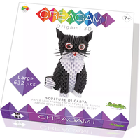 CREAGAMI 733 Origami 3D Katze 632 Teile von CREAGAMI