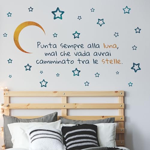 CREARREDA Wandtattoo, Vinyl, ungiftig, abnehmbar, Dekoration für Kinderzimmer, Wohnzimmer und Küche für glatte Wände, einfach zu kleben und langlebig CREARREDA Wandtattoo, Vinyl, ungiftig, abnehmbar, Dekoration für Kinderzimmer, Wohnzimmer und Küche für glatte Wände, einfach zu kleben und langlebig von CREARREDA