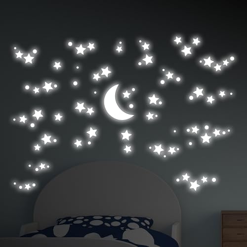 CREARREDA Wandtattoo, Vinyl, ungiftig, abnehmbar, Dekoration für Kinderzimmer, Wohnzimmer und Küche für glatte Wände, einfach zu kleben und langlebig von CREARREDA