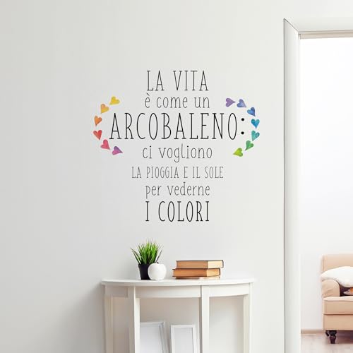 CREARREDA Wandtattoo, Vinyl, ungiftig, abnehmbar, Dekoration für Kinderzimmer, Wohnzimmer und Küche für glatte Wände, einfach zu kleben und langlebig CREARREDA Wandtattoo, Vinyl, ungiftig, abnehmbar, Dekoration für Kinderzimmer, Wohnzimmer und Küche für glatte Wände, einfach zu kleben und langlebig von CREARREDA