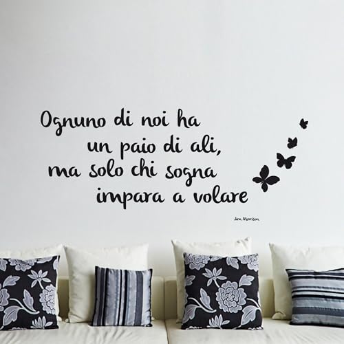 CREARREDA Wandtattoo, Vinyl, ungiftig, abnehmbar, Dekoration für Kinderzimmer, Wohnzimmer und Küche für glatte Wände, einfach zu kleben und langlebig CREARREDA Wandtattoo, Vinyl, ungiftig, abnehmbar, Dekoration für Kinderzimmer, Wohnzimmer und Küche für glatte Wände, einfach zu kleben und langlebig von CREARREDA