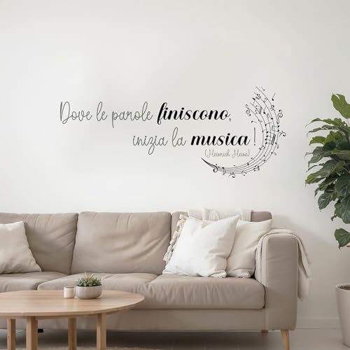 CREARREDA Wandtattoo, Vinyl, ungiftig, abnehmbar, Dekoration für Kinderzimmer, Wohnzimmer und Küche für glatte Wände, einfach zu kleben und langlebig CREARREDA Wandtattoo, Vinyl, ungiftig, abnehmbar, Dekoration für Kinderzimmer, Wohnzimmer und Küche für glatte Wände, einfach zu kleben und langlebig von CREARREDA