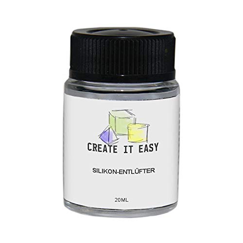 CREATE IT EASY NEU Silikon-Entlüfter, 20ml, verhindert Luftbläschen in der ausgehärteten Silikonmasse CREATE IT EASY NEU Silikon-Entlüfter, 20ml, verhindert Luftbläschen in der ausgehärteten Silikonmasse von CREATE IT EASY