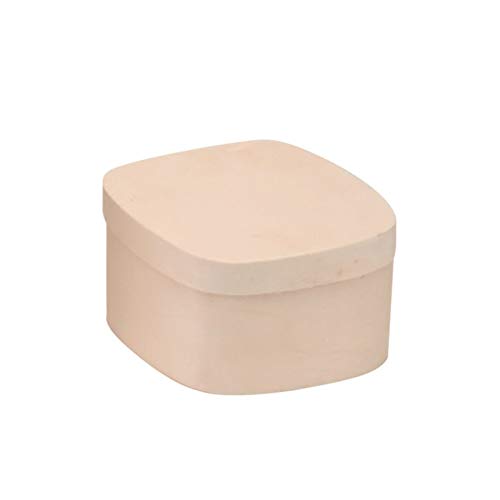 CREATIV DISCOUNT® NEU Glorex Spandose quadratisch, 8,5 x 8,5 x 5cm von CREATIV DISCOUNT