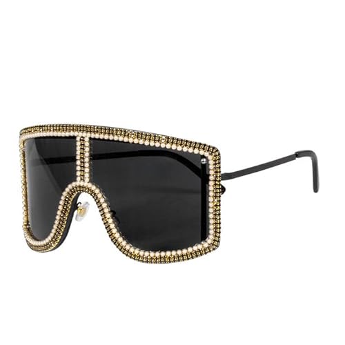 CREATIV DISCOUNT Brille Festival XL, mit Brillies und schwarzen Gläsern von CREATIV DISCOUNT