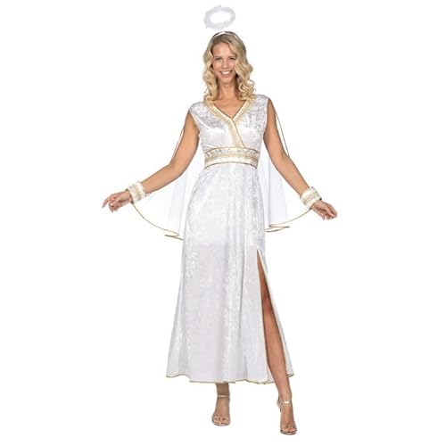 CREATIV DISCOUNT Damen-Kostüm Engelskleid/Ägypterin, weiß, Gr. 44 von CREATIV DISCOUNT