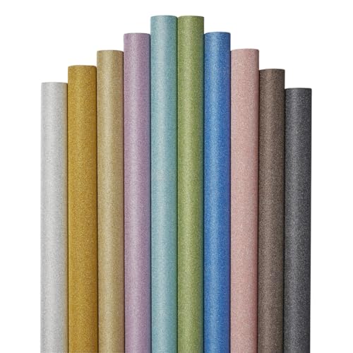 CREATIV DISCOUNT Glitzerfolie anthrazit, Rolle 45 cm x 2 m, selbstklebend CREATIV DISCOUNT Glitzerfolie anthrazit, Rolle 45 cm x 2 m, selbstklebend von CREATIV DISCOUNT