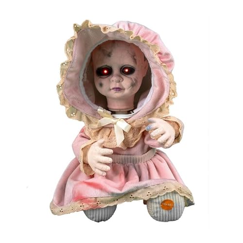 CREATIV DISCOUNT Halloween-Deko-Figur Baby-Puppe Kopf Weg, ca. 30cm, mit Sound und Bewegung CREATIV DISCOUNT Halloween-Deko-Figur Baby-Puppe Kopf Weg, ca. 30cm, mit Sound und Bewegung von CREATIV DISCOUNT