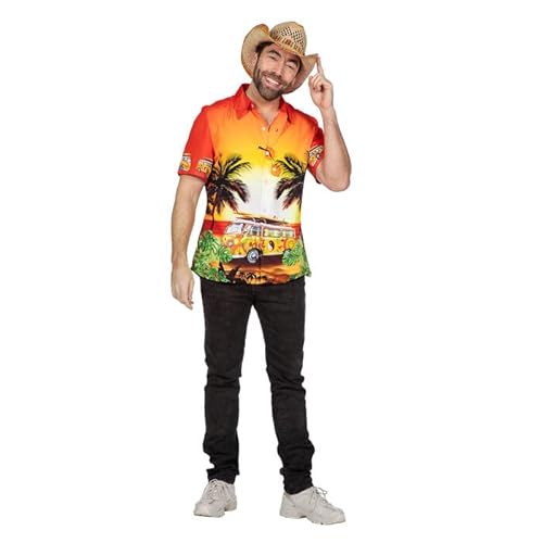 CREATIV DISCOUNT Herren-Kostüm Hawaii-Hemd Hippie-Van, bunt, Gr. XL CREATIV DISCOUNT Herren-Kostüm Hawaii-Hemd Hippie-Van, bunt, Gr. XL von CREATIV DISCOUNT