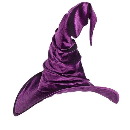 CREATIV DISCOUNT Hut Hexenhut aus Samt, pink, Einheitsgröße CREATIV DISCOUNT Hut Hexenhut aus Samt, pink, Einheitsgröße von CREATIV DISCOUNT